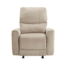  Manufacturer Color_Light brown -- Artem 9645BR-1PW Power Rocker Reclining Chair IMAGE 1