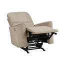  Manufacturer Color_Light brown -- Artem 9645BR-1PW Power Rocker Reclining Chair IMAGE 5