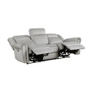  Manufacturer Color_Mist Motion Type_Power Recline -- Brennen 9204MT-3PW Power Double Reclining Sofa IMAGE 4