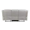  Manufacturer Color_Mist Motion Type_Reclining -- Brennen 9204MT-3 Double Reclining Sofa IMAGE 3