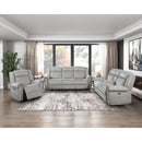  Manufacturer Color_Mist Motion Type_Power -- Brennen 9204MT-1PW Power Reclining Chair IMAGE 15