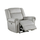  Manufacturer Color_Mist Motion Type_Power -- Brennen 9204MT-1PW Power Reclining Chair IMAGE 6