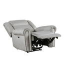  Manufacturer Color_Mist Motion Type_Power -- Brennen 9204MT-1PW Power Reclining Chair IMAGE 7