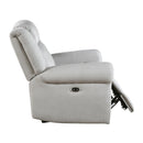  Manufacturer Color_Mist Motion Type_Power -- Brennen 9204MT-1PW Power Reclining Chair IMAGE 8