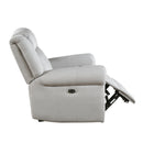  Manufacturer Color_Mist Motion Type_Power -- Brennen 9204MT-1PW Power Reclining Chair IMAGE 9
