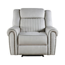  Manufacturer Color_Mist Motion Type_Manual -- Brennen 9204MT-1 Reclining Chair IMAGE 1