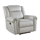  Manufacturer Color_Mist Motion Type_Manual -- Brennen 9204MT-1 Reclining Chair IMAGE 2
