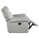  Manufacturer Color_Mist Motion Type_Manual -- Brennen 9204MT-1 Reclining Chair IMAGE 9