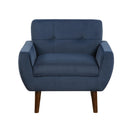  Manufacturer Color_Navy -- Homelegance Meadow Stationary Fabric Accent Chair IMAGE 1