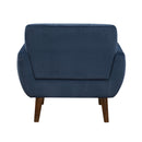  Manufacturer Color_Navy -- Homelegance Meadow Stationary Fabric Accent Chair IMAGE 5