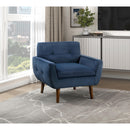  Manufacturer Color_Navy -- Homelegance Meadow Stationary Fabric Accent Chair IMAGE 7