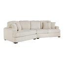  Homelegance Warwick 9623BE*2LU2R 2 pc Sectional with Left Cuddler IMAGE 2