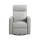  Manufacturer Color_Smoke -- Homelegance Olathe Swivel Glider Recliner IMAGE 1