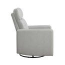  Manufacturer Color_Smoke -- Homelegance Olathe Swivel Glider Recliner IMAGE 3