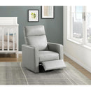  Manufacturer Color_Smoke -- Homelegance Olathe Swivel Glider Recliner IMAGE 9
