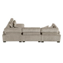  Manufacturer Color_Taupe -- Traverse 8555GB*4SC 4 pc Modular Sectional IMAGE 4