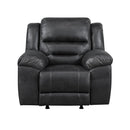  Manufacturer Color_Black -- Hazen 8538BK-1 Rocker Reclining Chair IMAGE 1