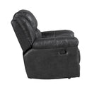  Manufacturer Color_Black -- Hazen 8538BK-1 Rocker Reclining Chair IMAGE 4