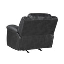  Manufacturer Color_Black -- Hazen 8538BK-1 Rocker Reclining Chair IMAGE 5