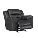  Manufacturer Color_Black -- Hazen 8538BK-1 Rocker Reclining Chair IMAGE 7