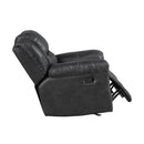  Manufacturer Color_Black -- Hazen 8538BK-1 Rocker Reclining Chair IMAGE 9
