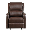  Homelegance Durant 8527NBR-1 Reclining Chair IMAGE 1