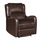  Homelegance Durant 8527NBR-1 Reclining Chair IMAGE 2