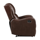  Homelegance Durant 8527NBR-1 Reclining Chair IMAGE 3