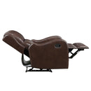  Homelegance Durant 8527NBR-1 Reclining Chair IMAGE 9