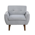  Manufacturer Color_Grey -- Meadow 1298GY-1 Accent Chair IMAGE 1