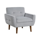  Manufacturer Color_Grey -- Meadow 1298GY-1 Accent Chair IMAGE 2