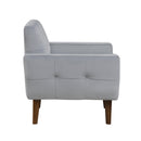  Manufacturer Color_Grey -- Meadow 1298GY-1 Accent Chair IMAGE 3