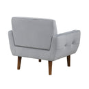  Manufacturer Color_Grey -- Meadow 1298GY-1 Accent Chair IMAGE 4