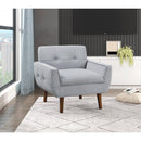  Manufacturer Color_Grey -- Meadow 1298GY-1 Accent Chair IMAGE 7