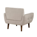  Manufacturer Color_Brown -- Meadow 1298BR-1 Accent Chair IMAGE 4