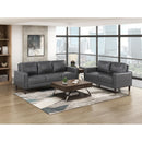  Manufacturer Color_Dark Grey -- Malcolm 9203DGY-3 Sofa IMAGE 7
