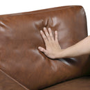  Manufacturer Color_Chocolate -- Malcolm 9203CHC-3 Sofa IMAGE 5