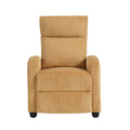  Manufacturer Color_Yellow -- Homelegance Parsons Fabric Recliner IMAGE 1