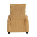  Manufacturer Color_Yellow -- Homelegance Parsons Fabric Recliner IMAGE 6