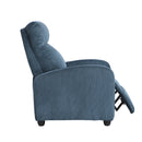  Manufacturer Color_Midnight blue -- Parsons 9588MDN-1PB Push Back Reclining Chair IMAGE 10