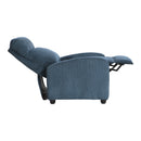  Manufacturer Color_Midnight blue -- Parsons 9588MDN-1PB Push Back Reclining Chair IMAGE 11