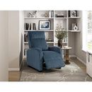  Manufacturer Color_Midnight blue -- Parsons 9588MDN-1PB Push Back Reclining Chair IMAGE 15