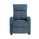  Manufacturer Color_Midnight blue -- Parsons 9588MDN-1PB Push Back Reclining Chair IMAGE 1