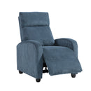  Manufacturer Color_Midnight blue -- Parsons 9588MDN-1PB Push Back Reclining Chair IMAGE 7