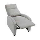  Manufacturer Color_Light Grey -- Parsons 9588GRY-1PB Push Back Reclining Chair IMAGE 8