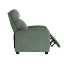  Manufacturer Color_Green -- Parsons 9588GRN-1PB Push Back Reclining Chair IMAGE 10