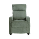  Manufacturer Color_Green -- Parsons 9588GRN-1PB Push Back Reclining Chair IMAGE 1
