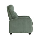  Manufacturer Color_Green -- Parsons 9588GRN-1PB Push Back Reclining Chair IMAGE 4