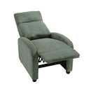  Manufacturer Color_Green -- Parsons 9588GRN-1PB Push Back Reclining Chair IMAGE 8