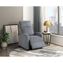  Manufacturer Color_Dark Grey -- Parsons 9588DGY-1PB Push Back Reclining Chair IMAGE 15